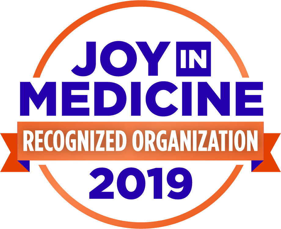 Joy in Medicine 2019 Bronze Award seal from AMA