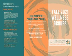 Fall 2021 Wellness Groups English