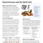 p 1 of DASH Diet Fact Sheet